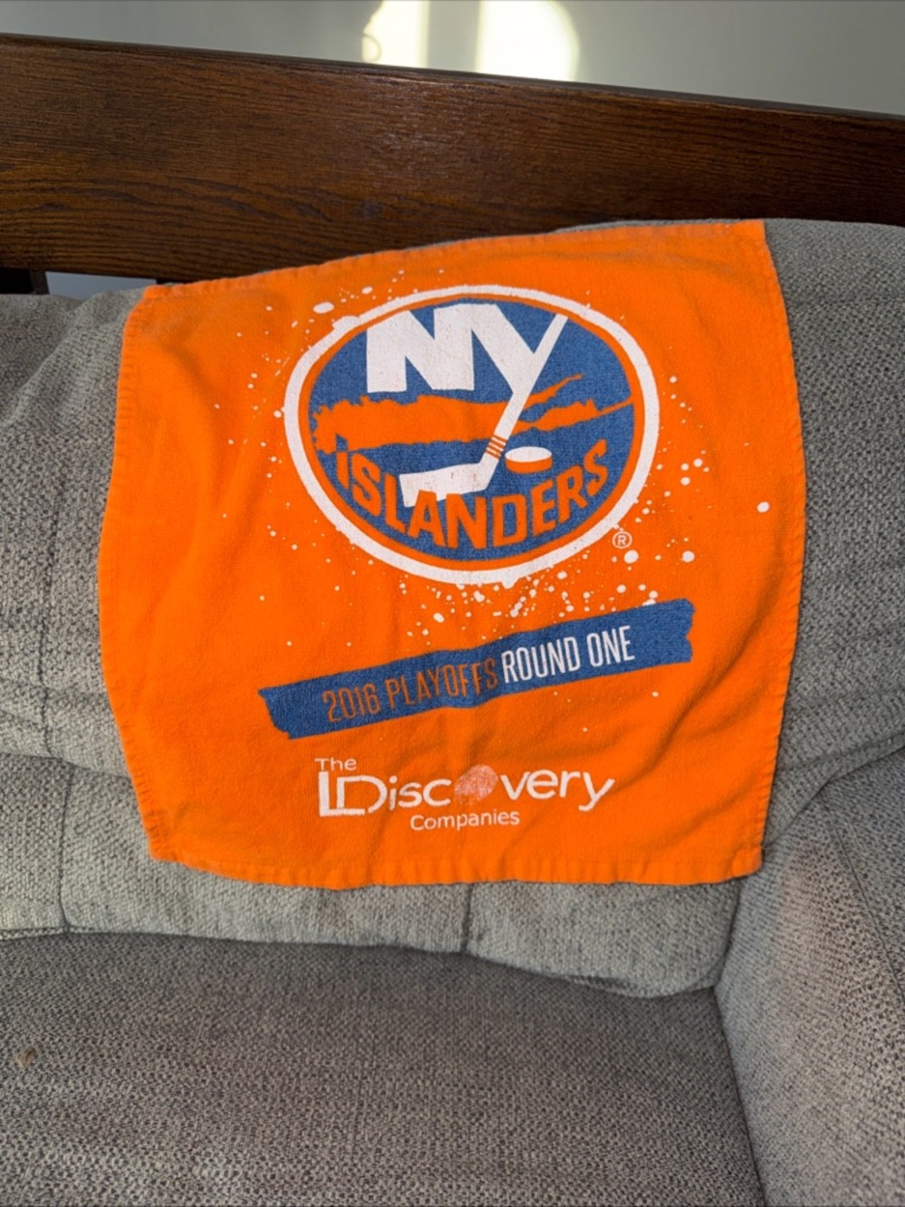 New York Islanders Orange Playoffs Rally Towel